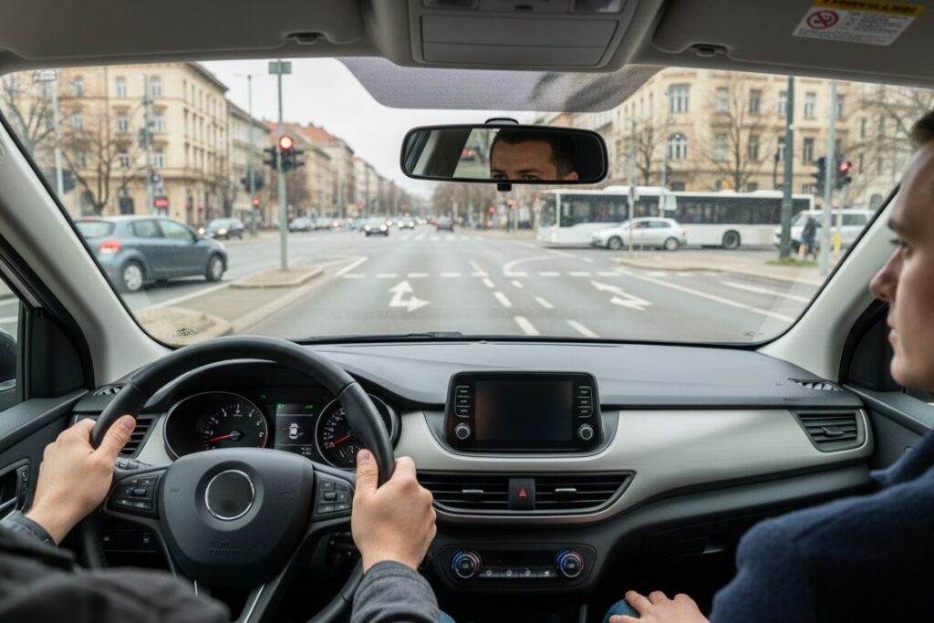 Gyakorlati felkészülés - vezeték oktatóval