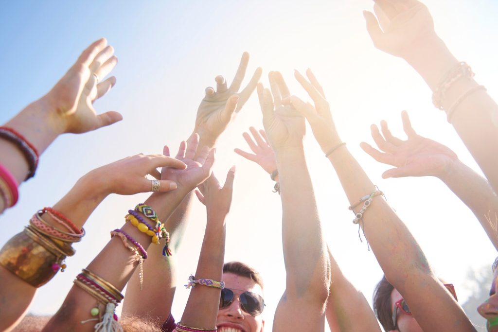 Nyári zenei fesztivál.